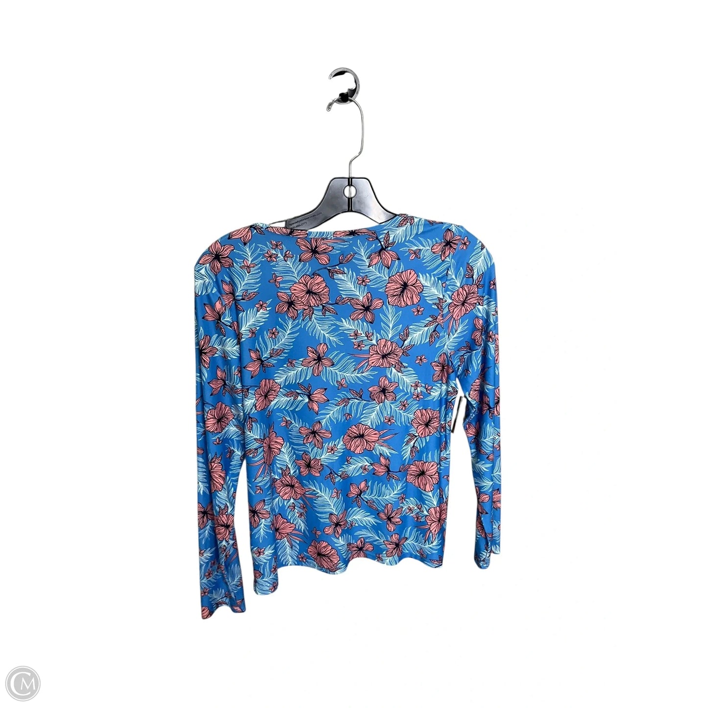 Tank Top By Clothes Mentor In Tropical Print, Size: L