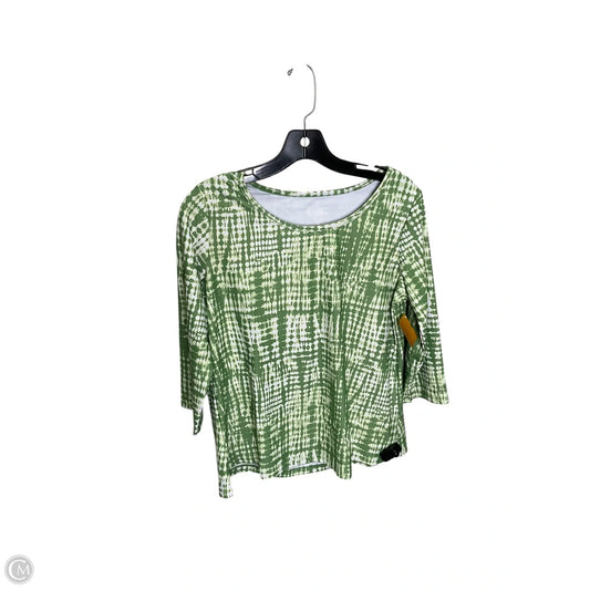Swimwear Cover-up By Clothes Mentor In Tropical Print, Size: M
