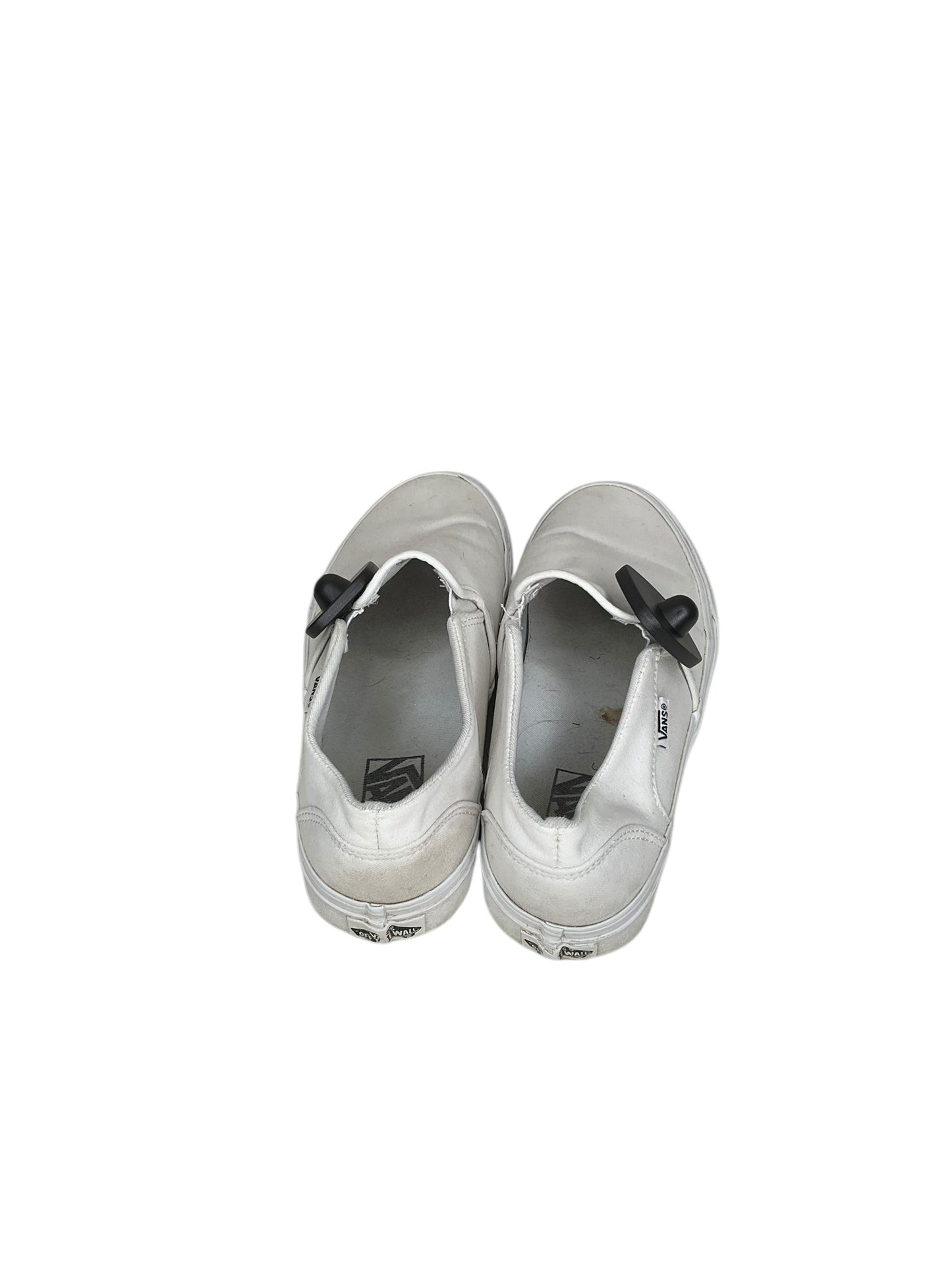 Shoes Sneakers By Vans In White, Size: 8.5