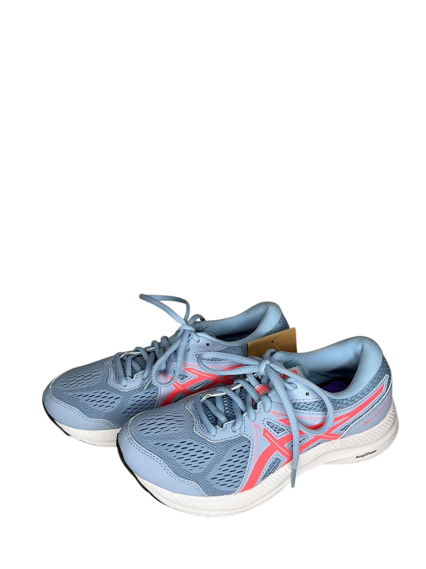 Shoes Athletic By Asics In Blue & Pink, Size: 7