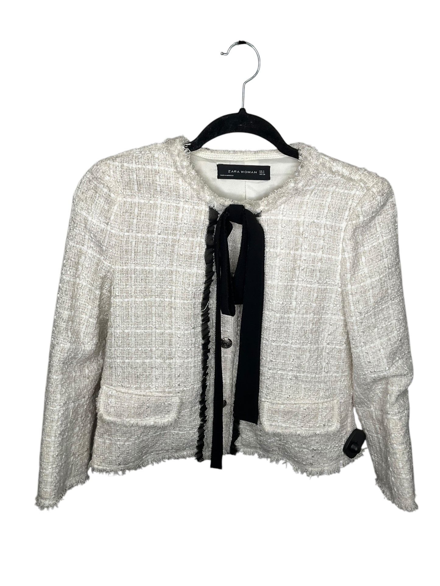 Blazer By Zara Women In Cream, Size: S