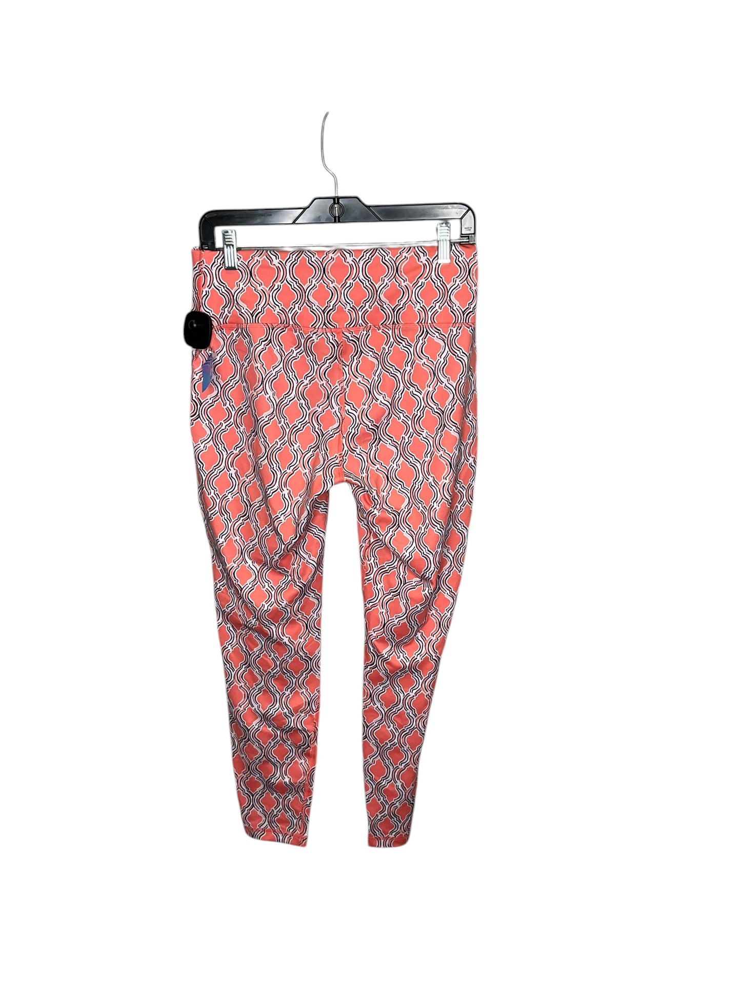 Athletic Leggings By Crown And Ivy In Coral, Size: M