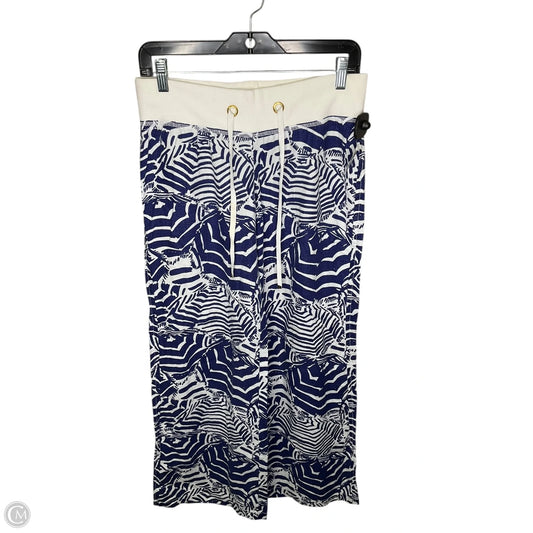 Pants Designer By Lilly Pulitzer In Blue & White, Size: S