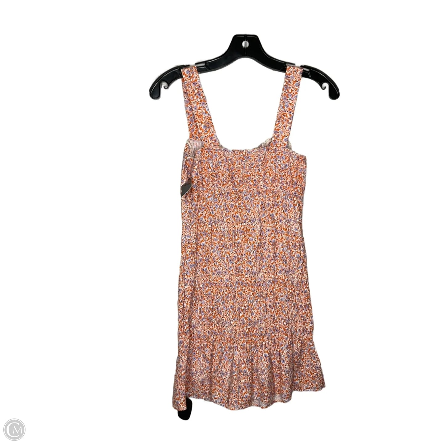 Dress Casual Short By Zara In Orange, Size: Xs