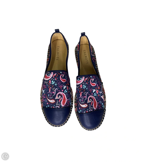 Shoes Flats By Talbots In Multi-colored, Size: 9