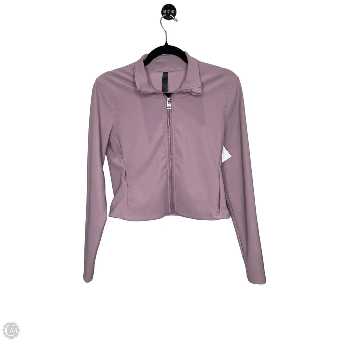 Athletic Jacket By Kyodan In Purple, Size: L