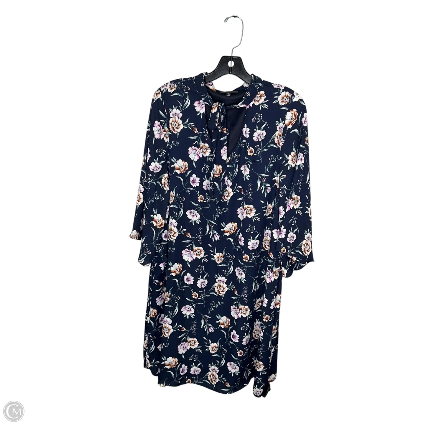 Dress Casual Midi By Clothes Mentor In Navy, Size: Xl