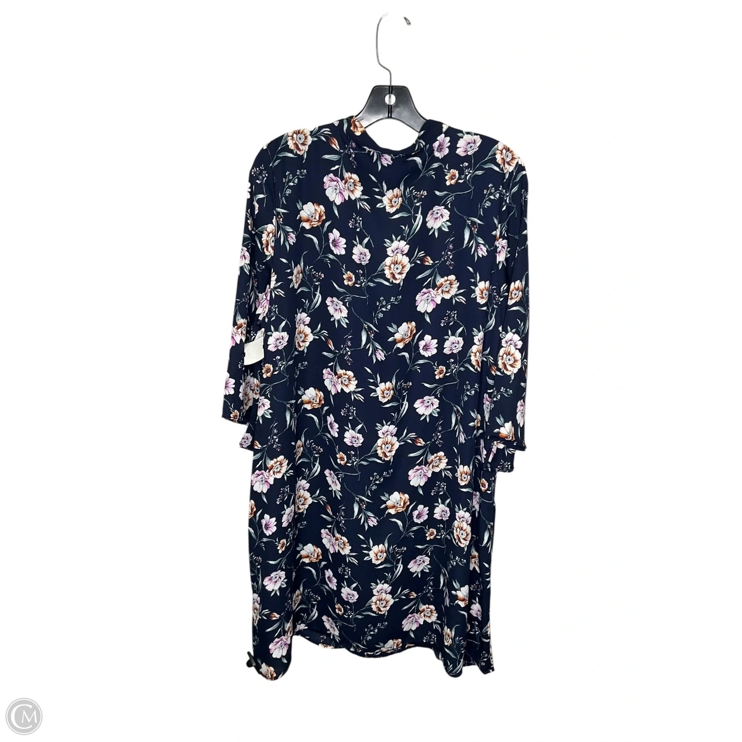 Dress Casual Midi By Clothes Mentor In Navy, Size: Xl