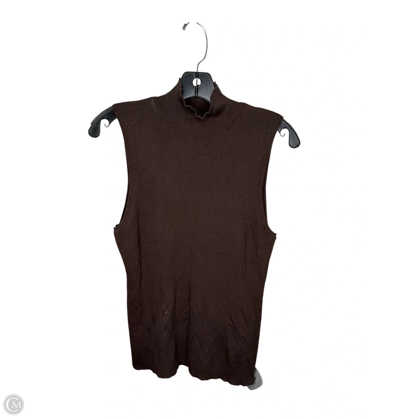 Top Sleeveless By Madewell In Brown, Size: Xl