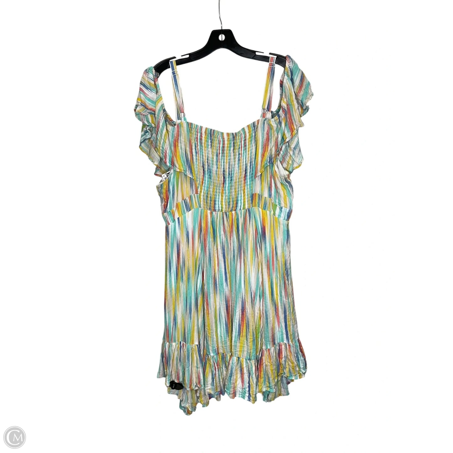 Dress Casual Midi By Torrid In Multi-colored, Size: 2x