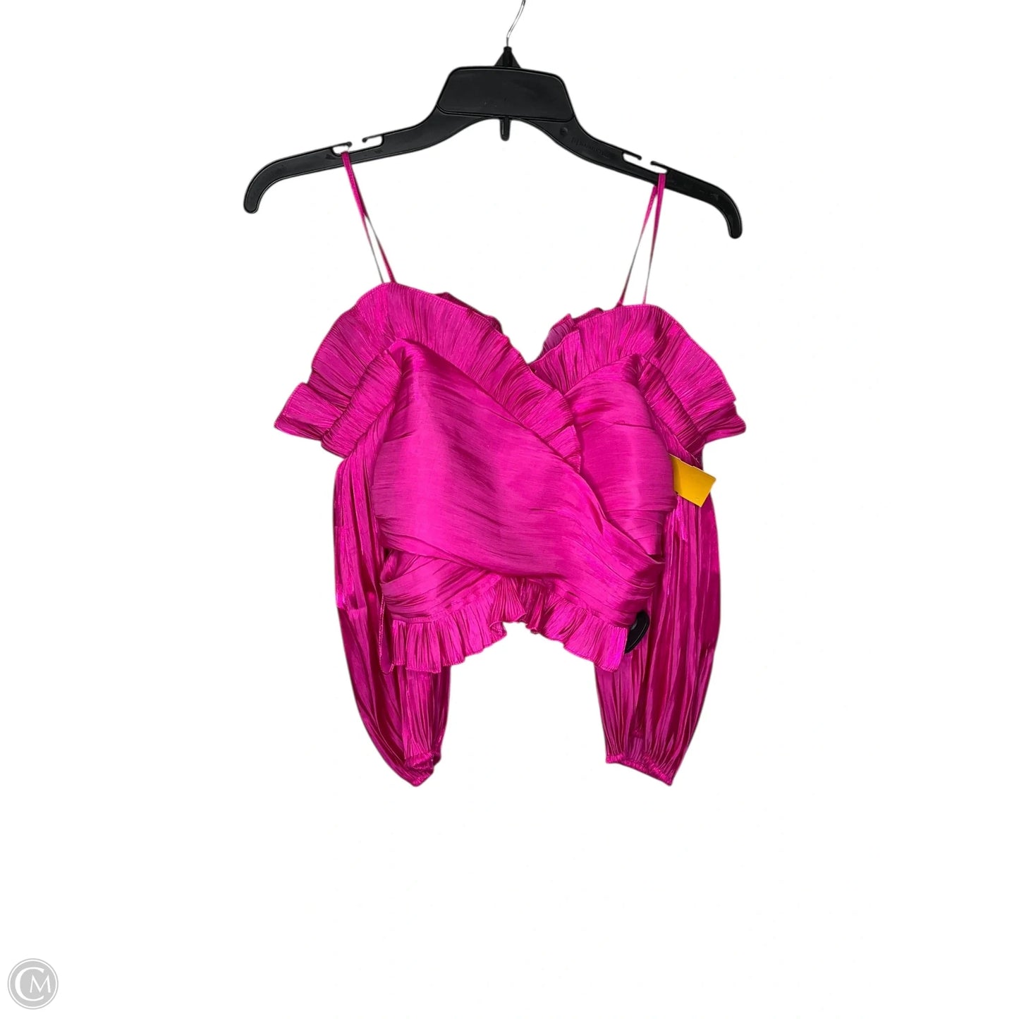 Top 3/4 Sleeve By Mustard Seed In Pink, Size: S