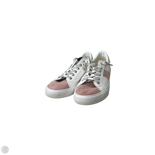 Shoes Sneakers By Vintage Havana In Pink & White, Size: 7.5