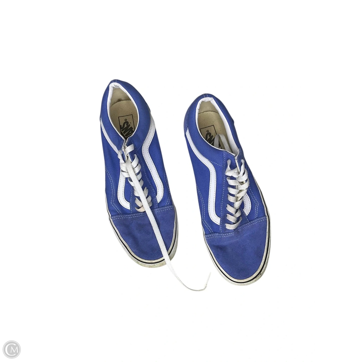 Shoes Sneakers By Vans In Blue, Size: 12