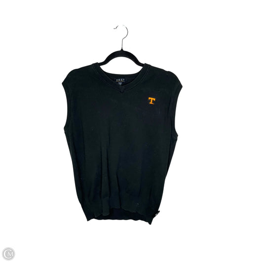 Vest Sweater By Clothes Mentor In Black, Size: M