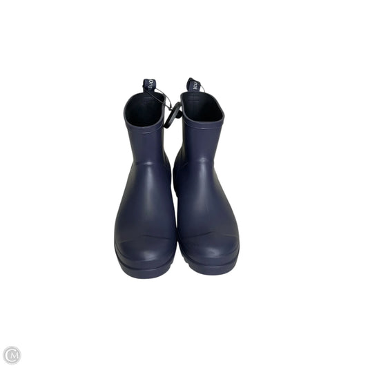 Boots Rain By Clothes Mentor In Blue, Size: 10