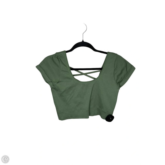 Top Short Sleeve By Aerie In Green, Size: Xl
