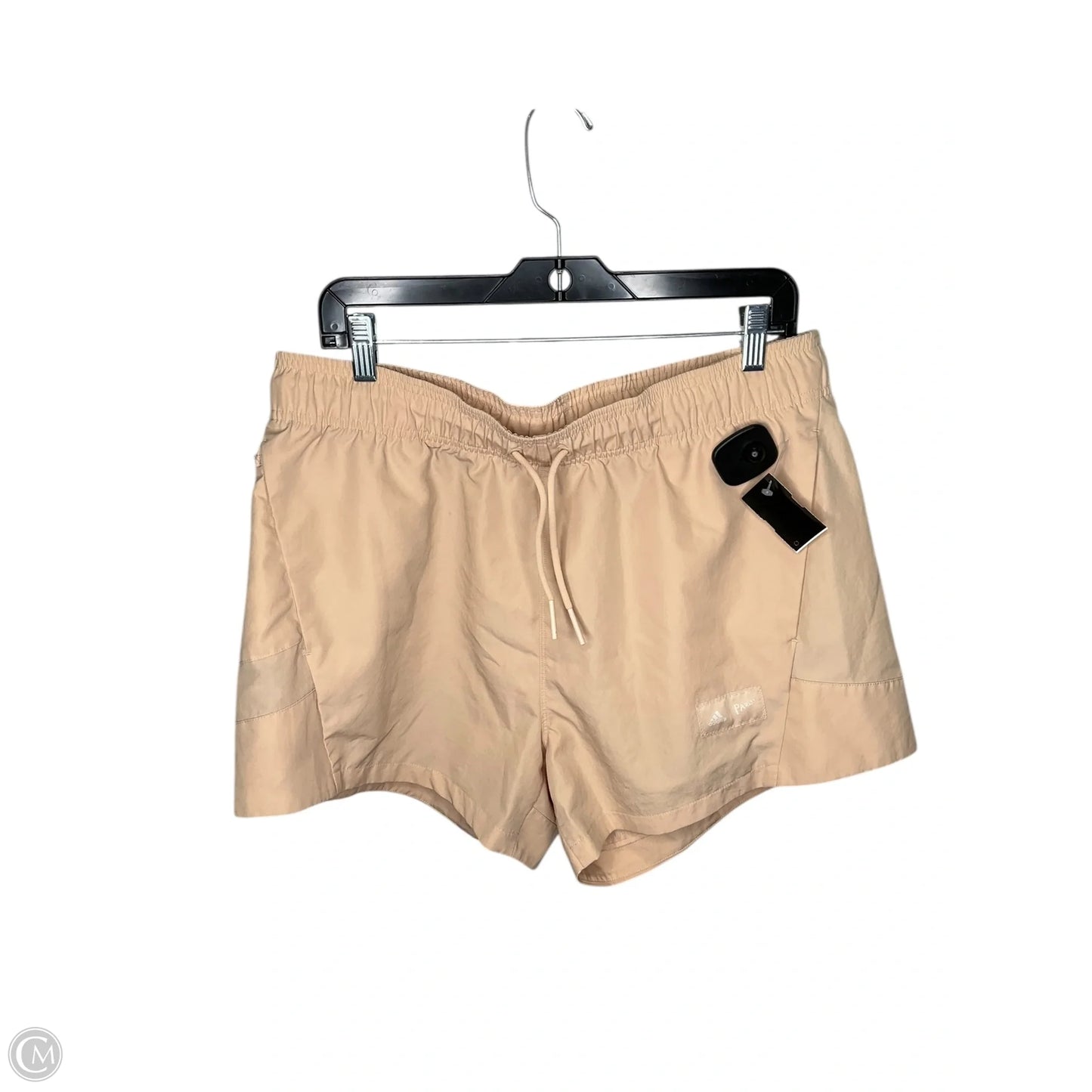 Athletic Shorts By Adidas In Peach, Size: L