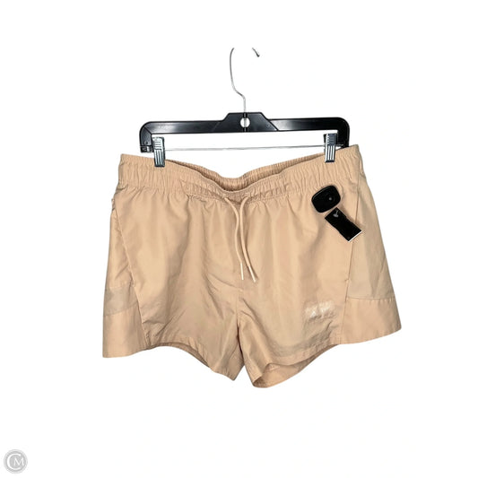 Athletic Shorts By Adidas In Peach, Size: L
