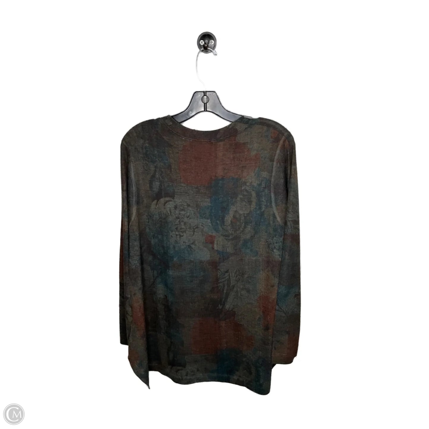 Top Long Sleeve By Soft Surroundings In Black, Size: L