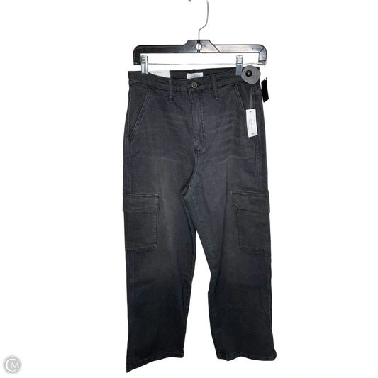 Jeans Wide Leg By Jessica Simpson In Black Denim, Size: 4