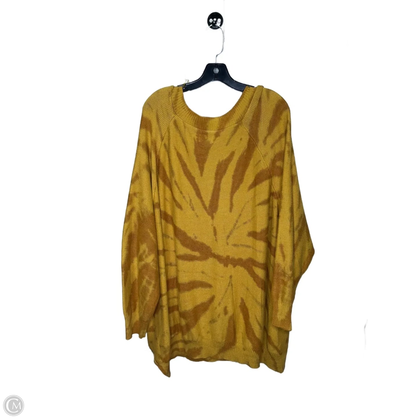 Sweater By Wonderly In Yellow, Size: 4x