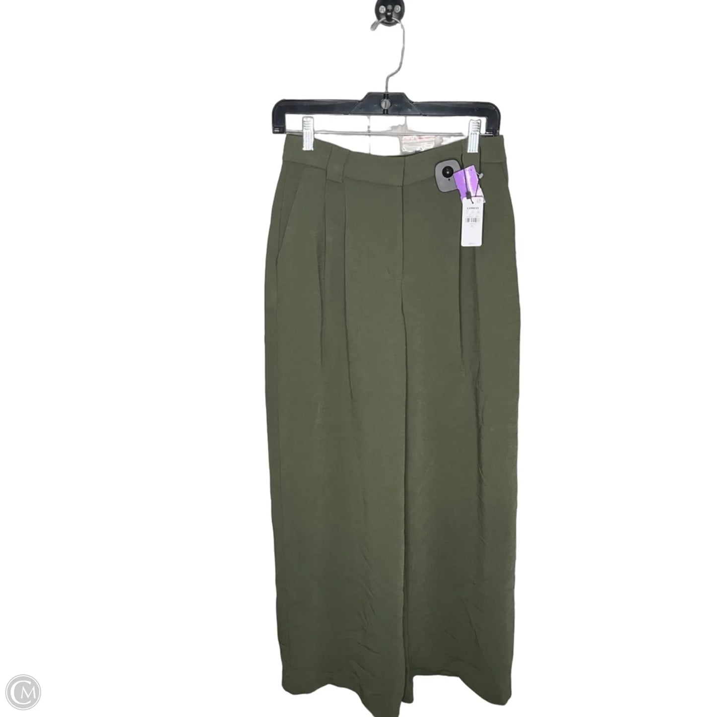 Pants Dress By Express In Green, Size: 2l