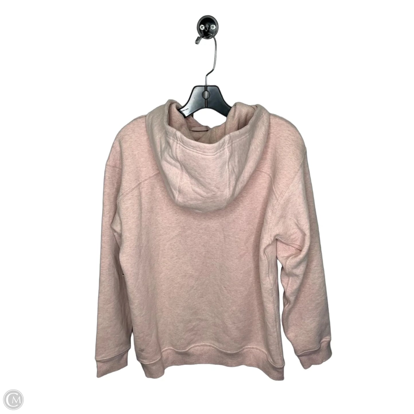 Athletic Sweatshirt Hoodie By Lululemon In Pink, Size: M