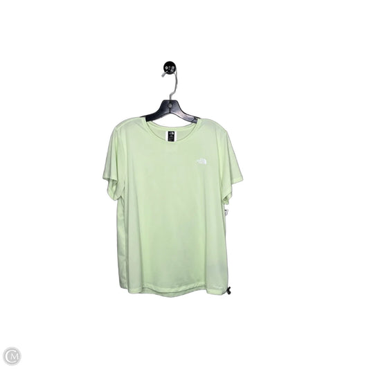 Top Short Sleeve By The North Face In Green, Size: Xl