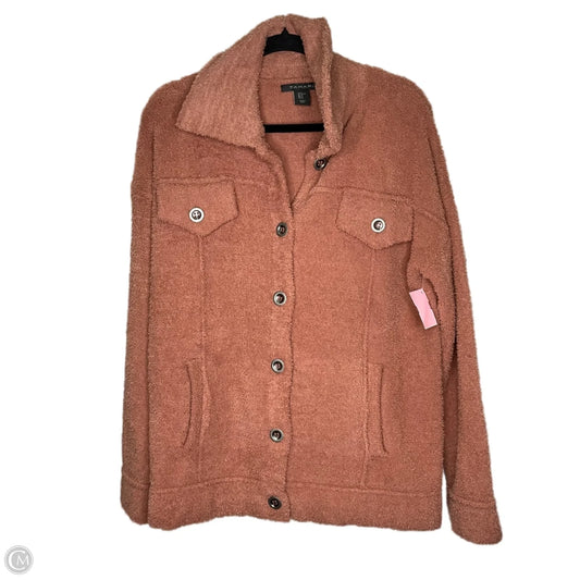 Sweater By Tahari In Tan, Size: Xl