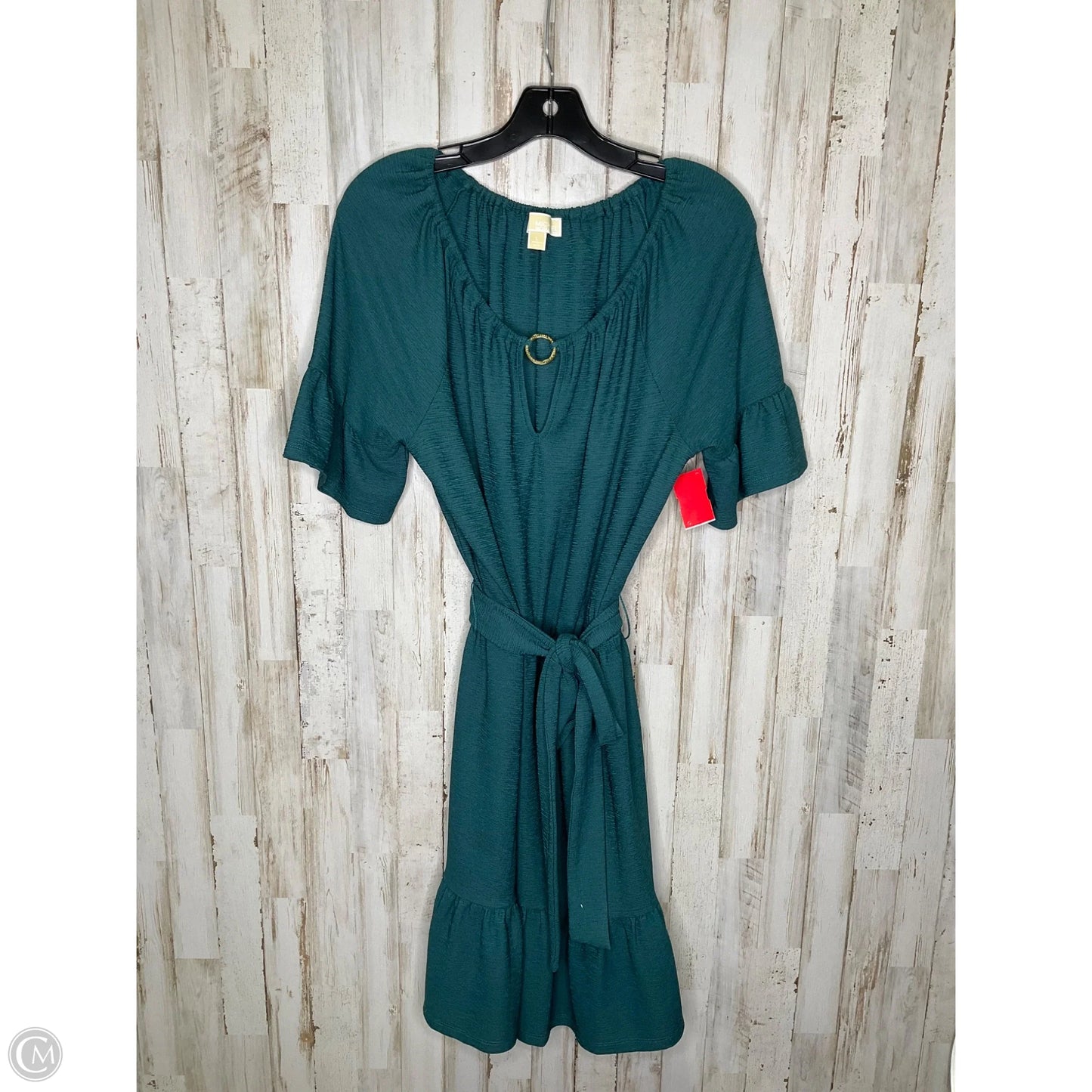 Dress Designer By Michael Kors In Green, Size: L