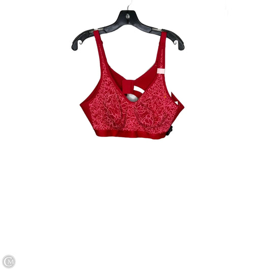 Athletic Bra By Cacique In Red, Size: 3x