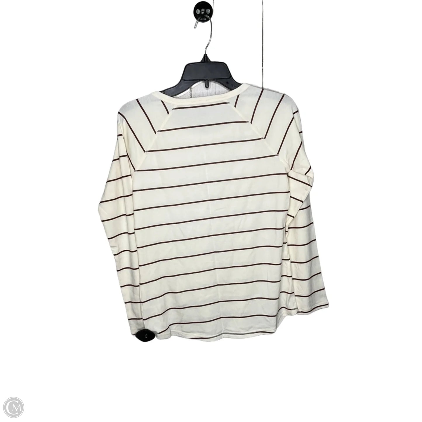 Top Long Sleeve Basic By Talbots In Multi-colored, Size: Xs