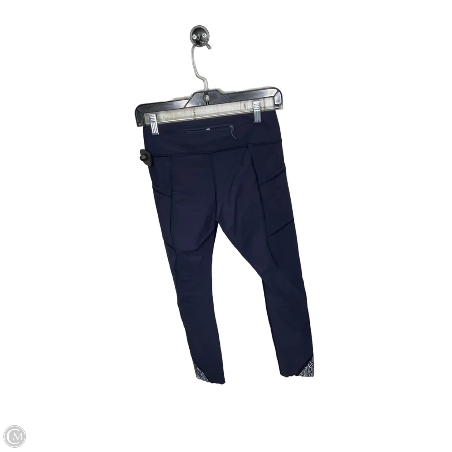 Athletic Leggings By Lululemon In Blue, Size: 6