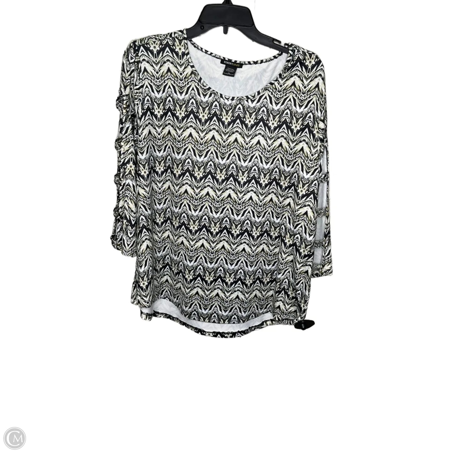 Top 3/4 Sleeve By Clothes Mentor In Multi-colored, Size: Xl