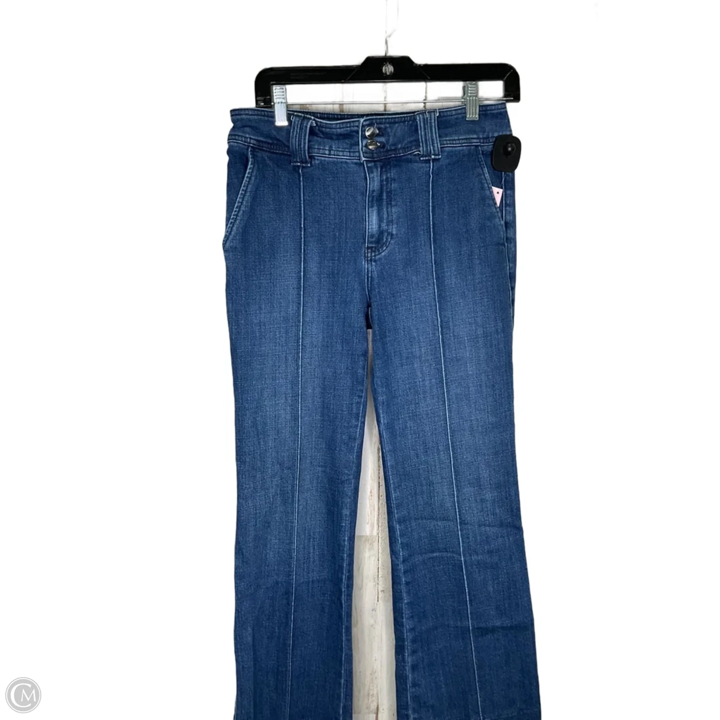 Jeans Flared By Talbots In Blue Denim, Size: 2