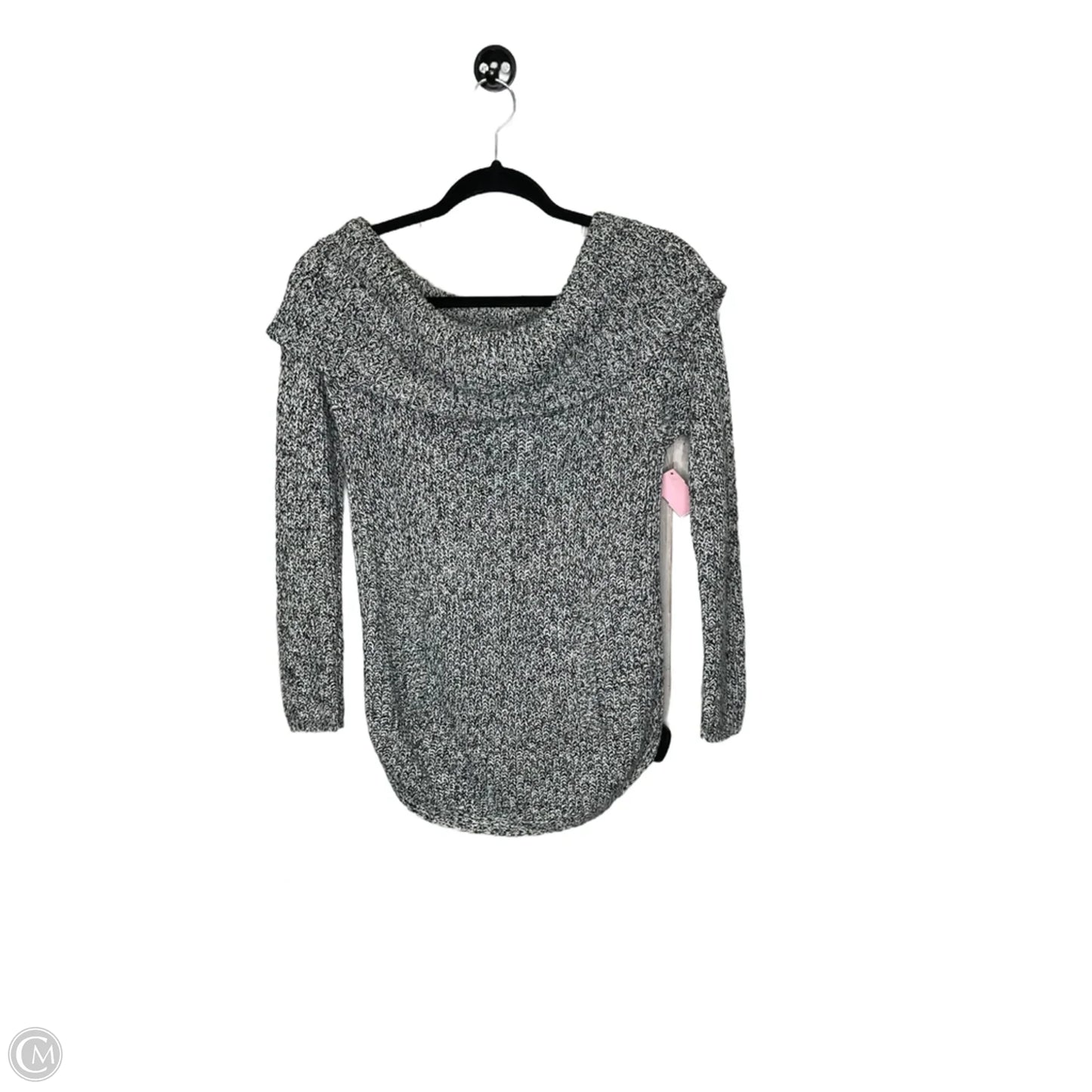 Sweater By Clothes Mentor In Black & White, Size: S