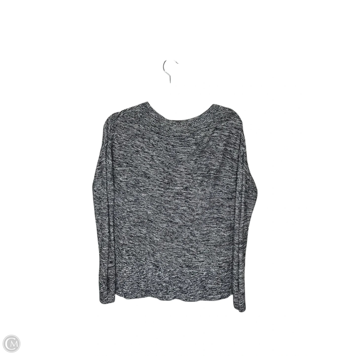Sweater By Loft In Black & White, Size: M