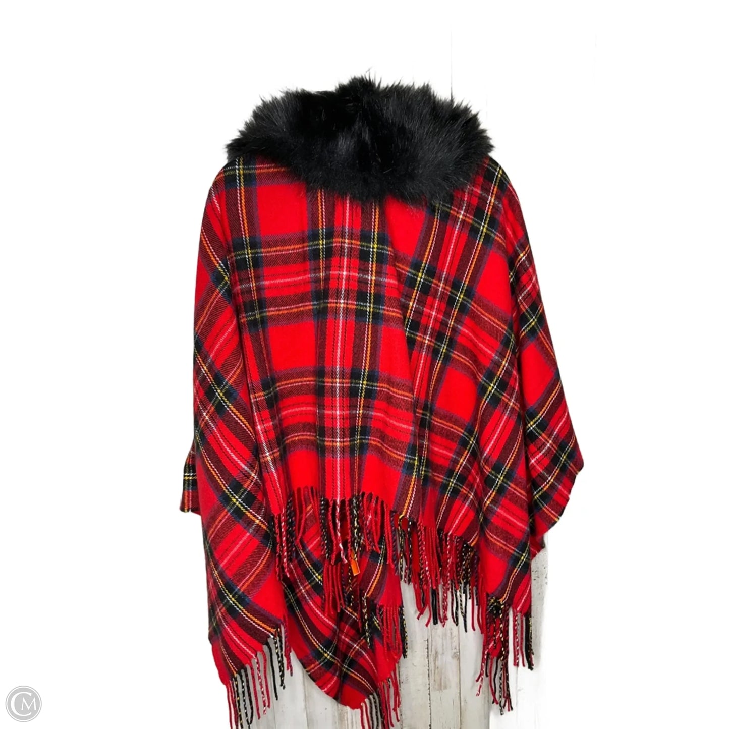Shawl By J. Crew In Red, Size: Osfm