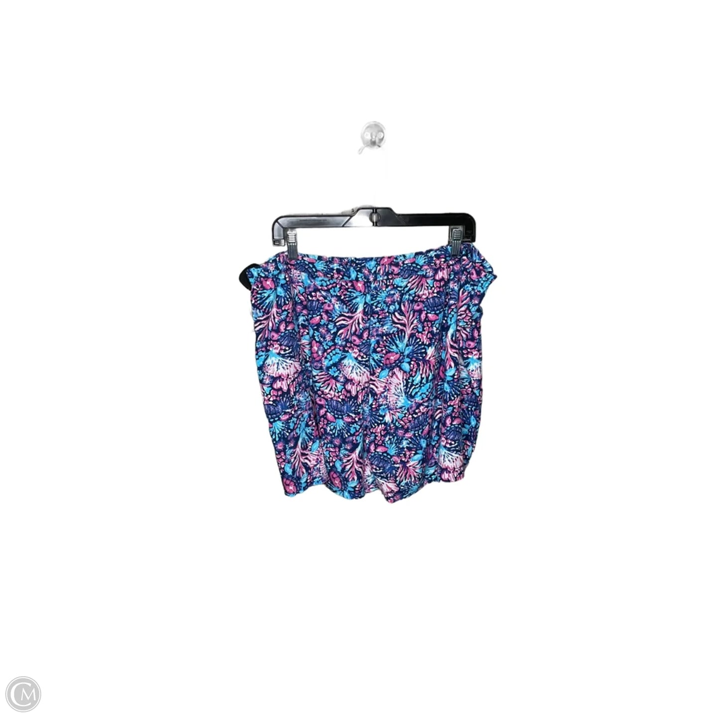 Skort By Clothes Mentor In Blue & Purple, Size: Xl