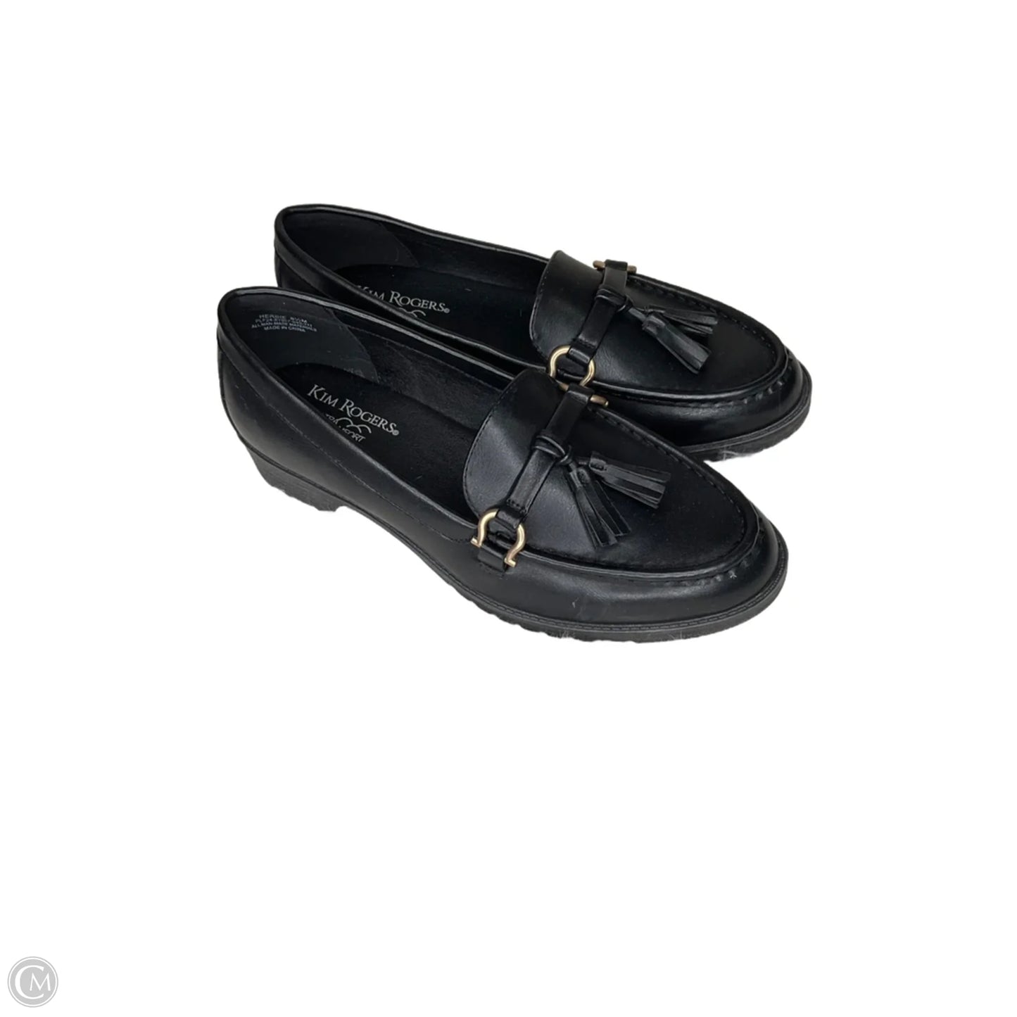 Shoes Heels Block By Kim Rogers In Black, Size: 8.5