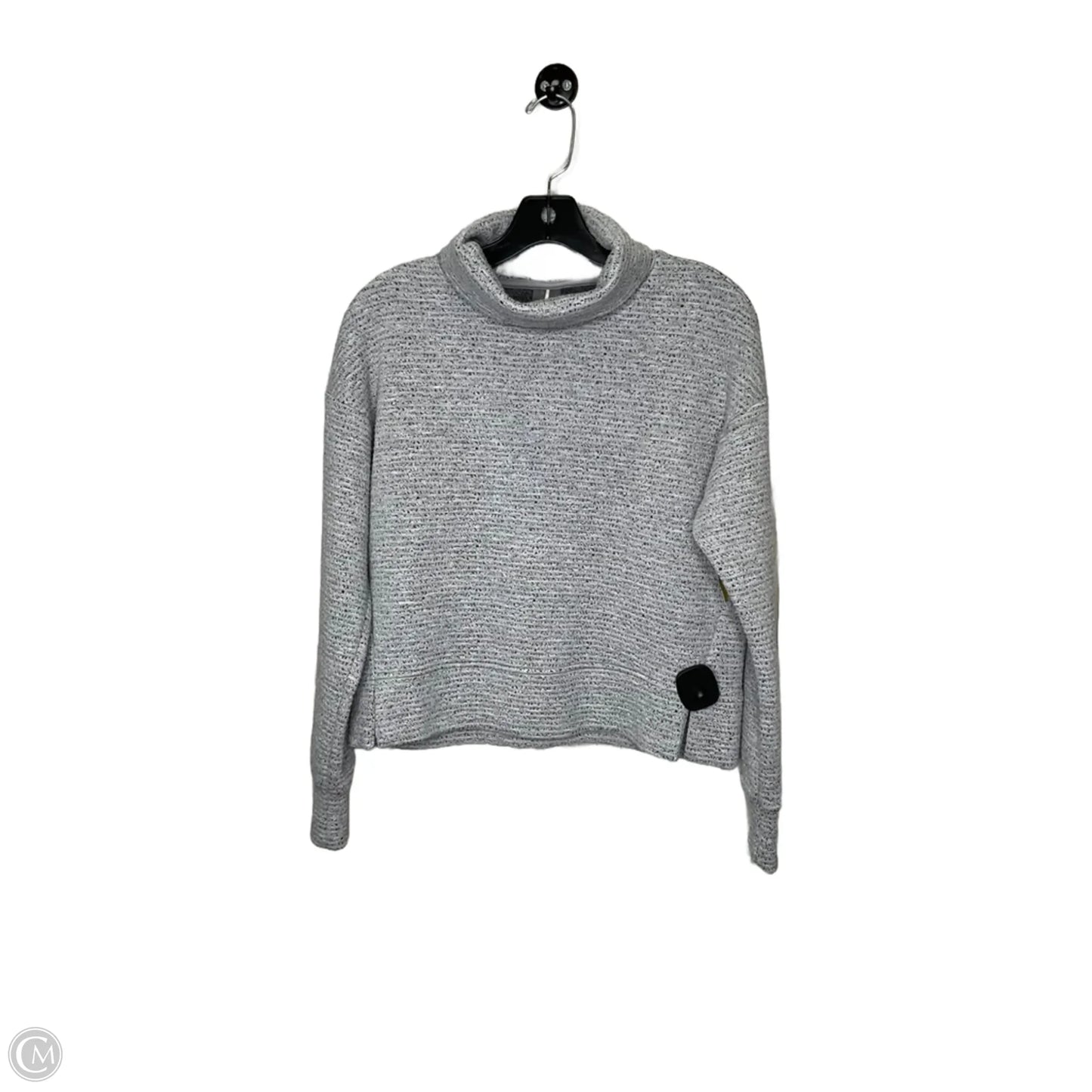 Athletic Sweatshirt Collar By Clothes Mentor In Grey, Size: Xs
