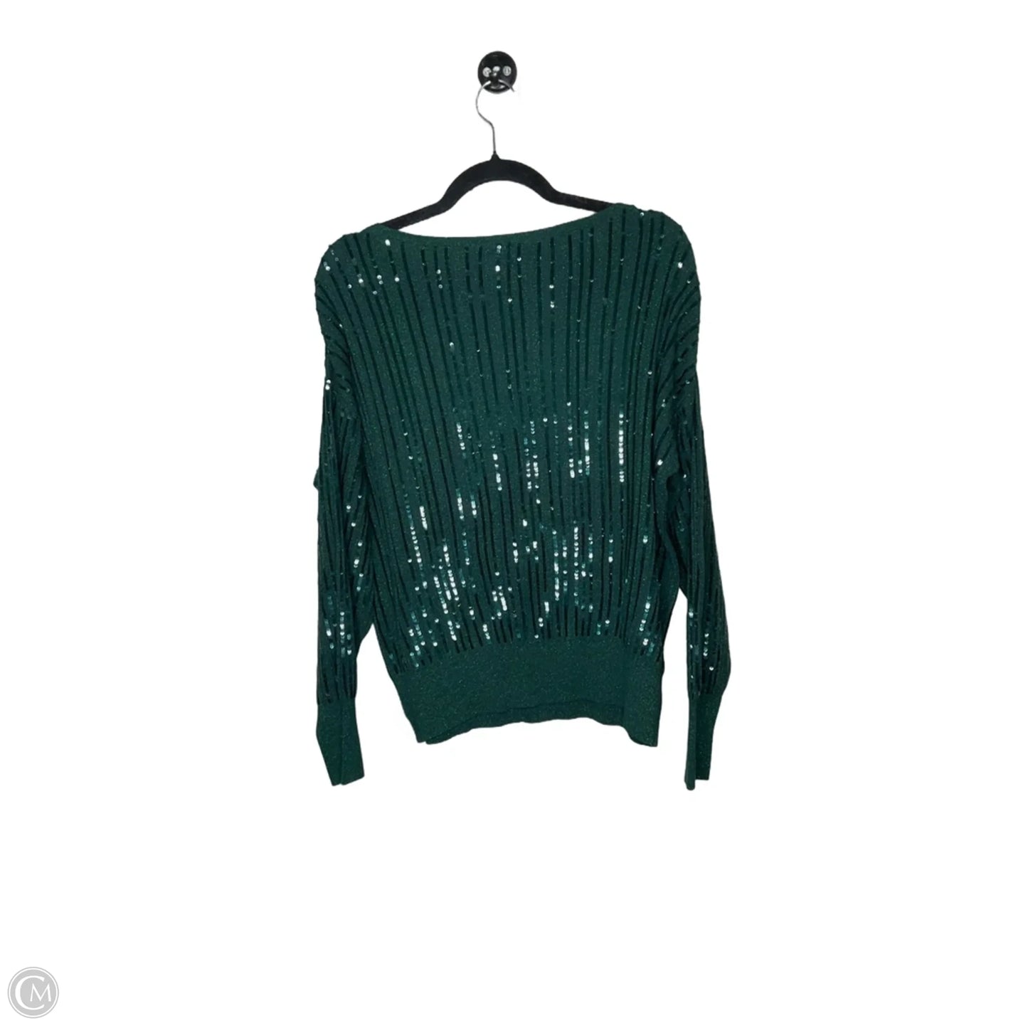 Sweater By Chicos In Green, Size: M