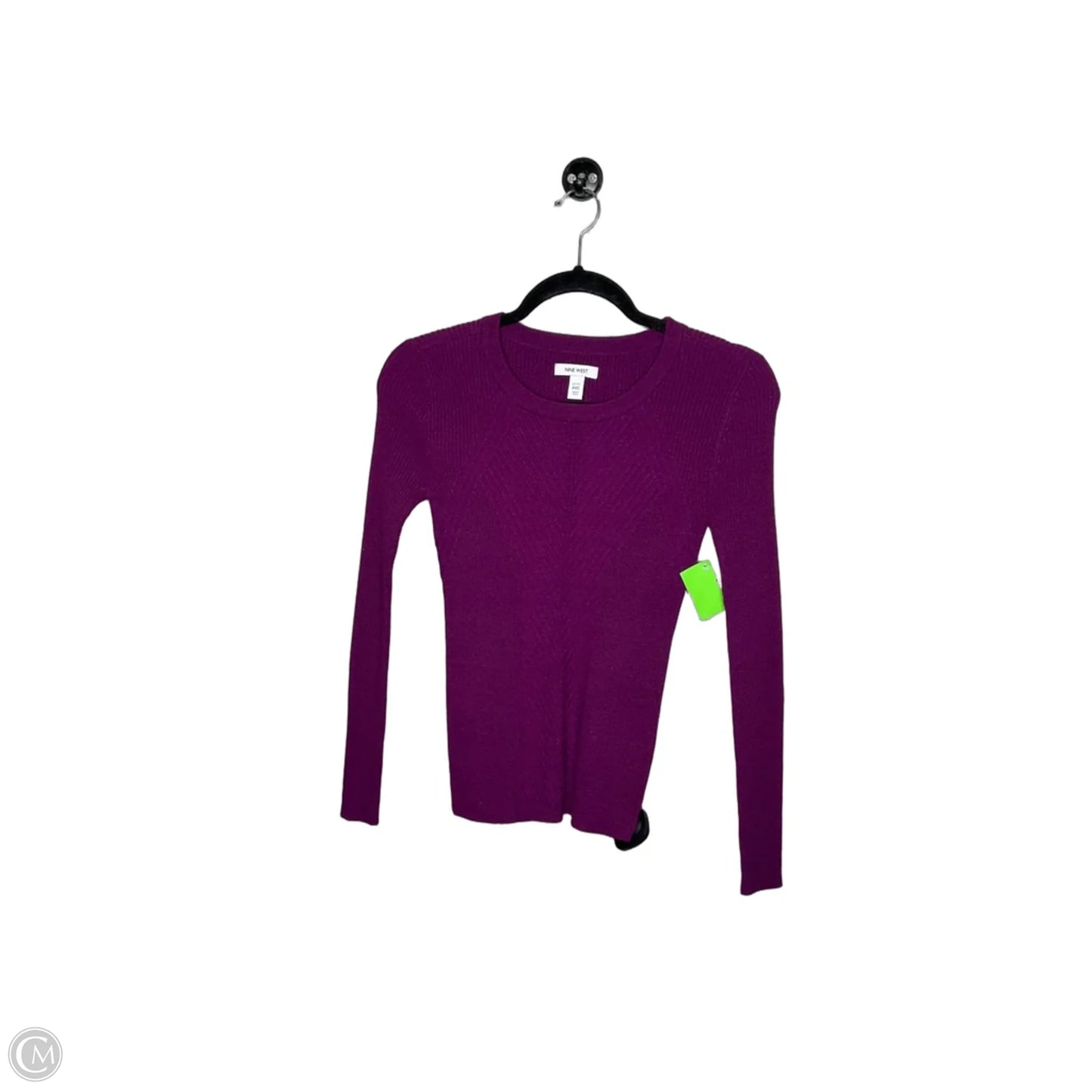 Sweater By Nine West In Purple, Size: Xsp