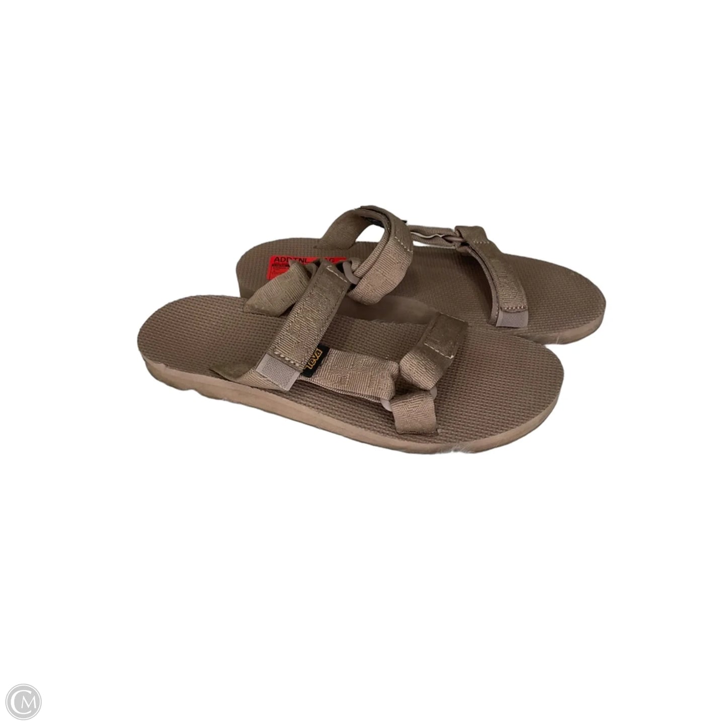 Sandals Flats By Teva In Tan, Size: 8