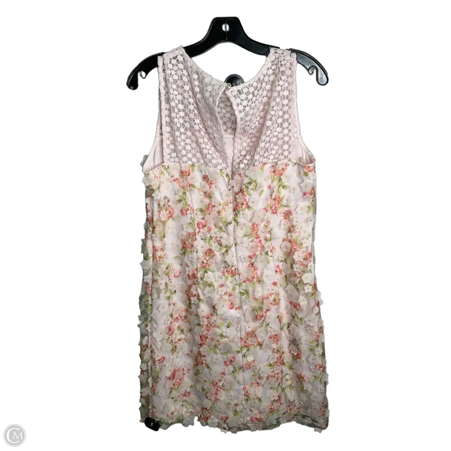 Dress Designer By Karl Lagerfeld In Floral Print, Size: S