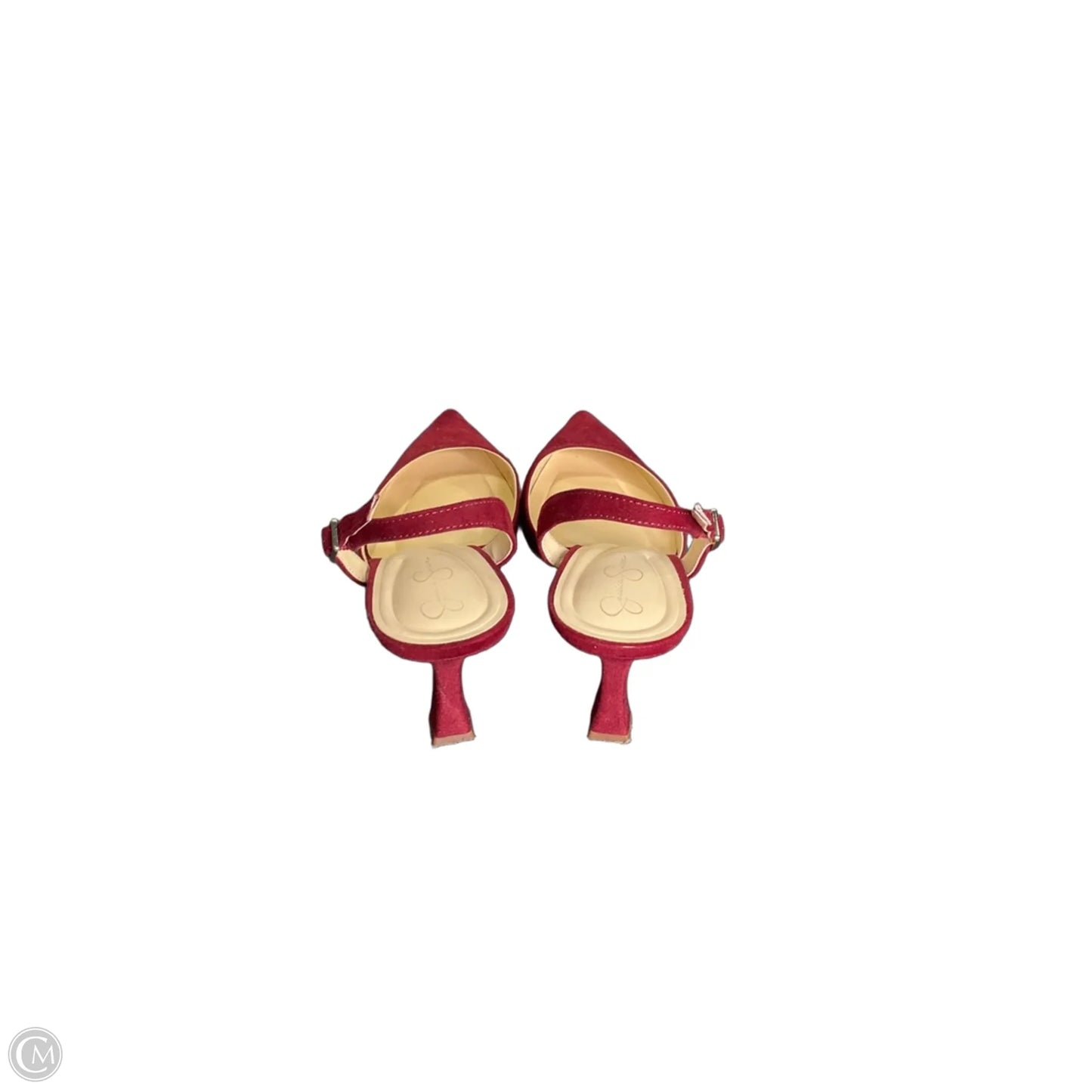 Shoes Heels Stiletto By Jessica Simpson In Red, Size: 9