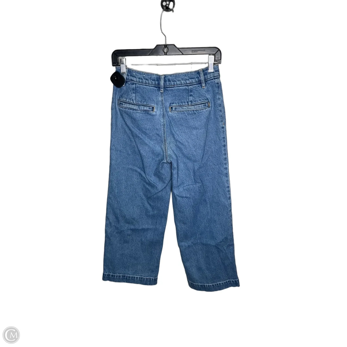 Jeans Cropped By Loft In Blue Denim, Size: 0