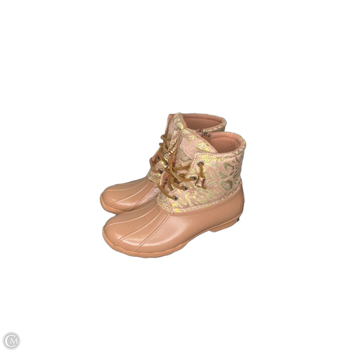 Boots Ankle Flats By Sperry In Pink, Size: 6