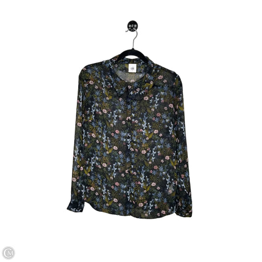 Top Long Sleeve By Cabi In Multi-colored, Size: S