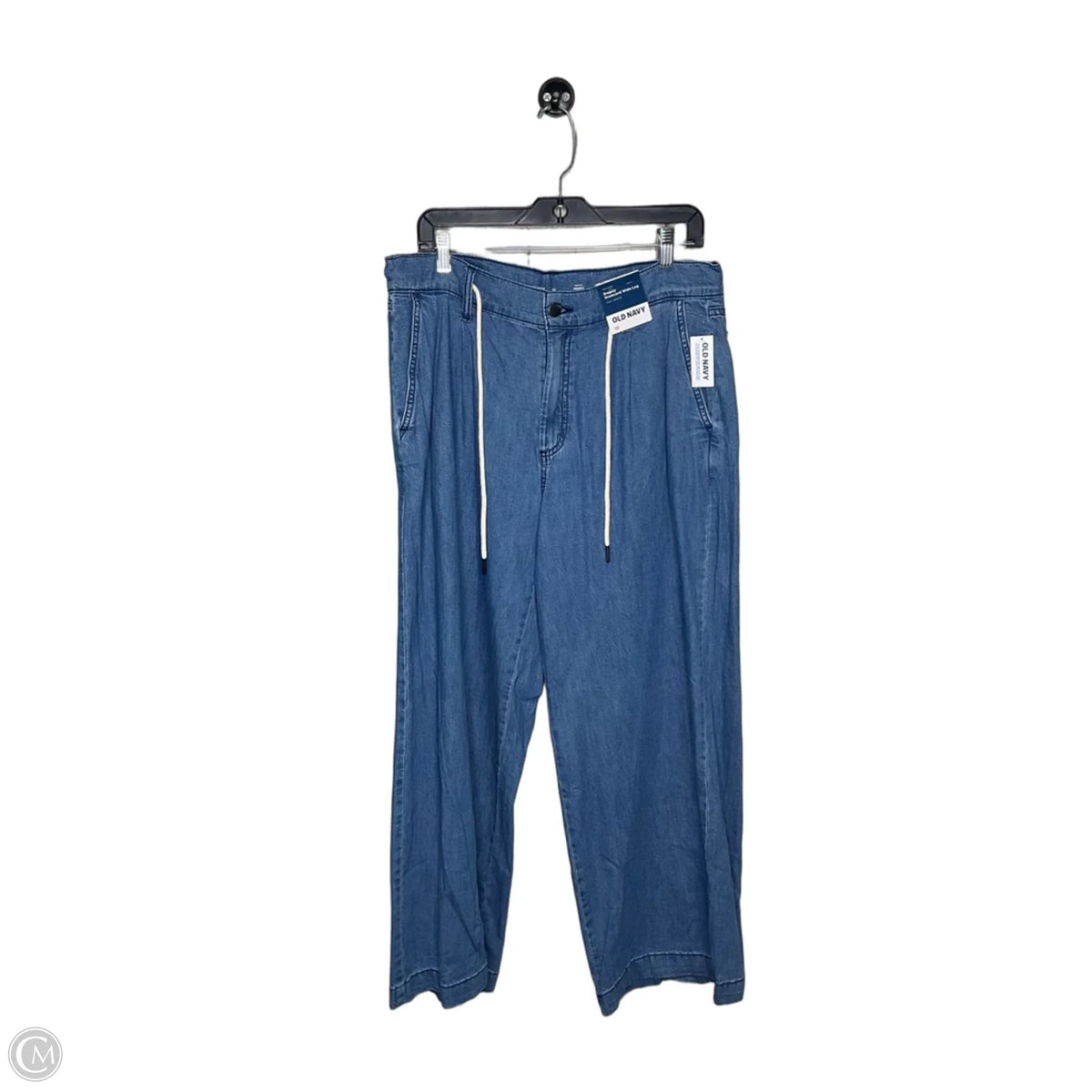 Jeans Wide Leg By Old Navy In Blue Denim, Size: 10